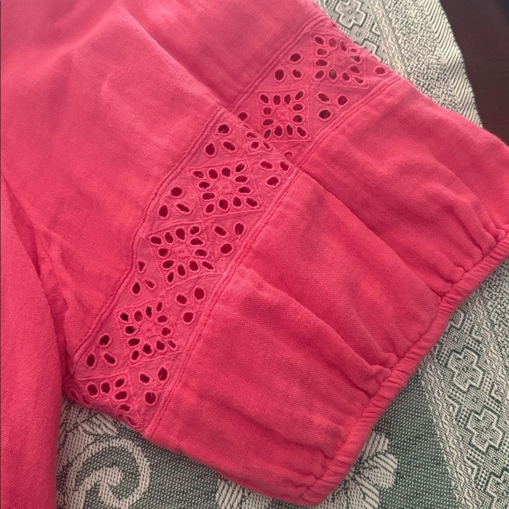 Lane Bryant Vibrant Pink Blouse - Picture 5 of 5